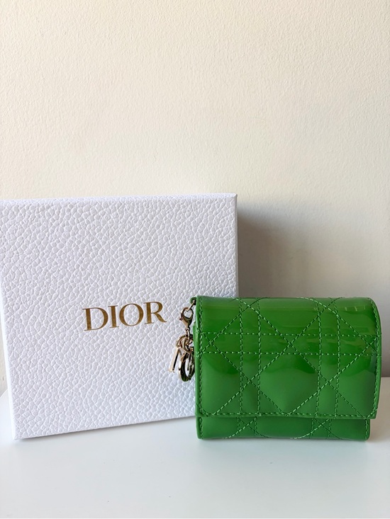 Dior Handbags - Christian Dior Lady Dior Lotus Wallet